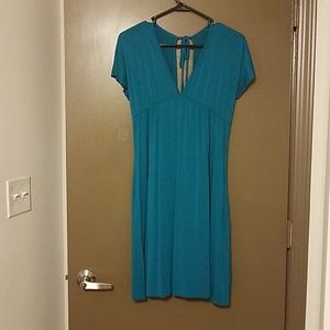 Teal dress